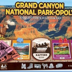 ⛰️🏔️⛰️ LET’S PLAY❗️ GRAND CANYON NATIONAL PARK-OPOLY BOARD GAME❗️BRAND NEW❗️